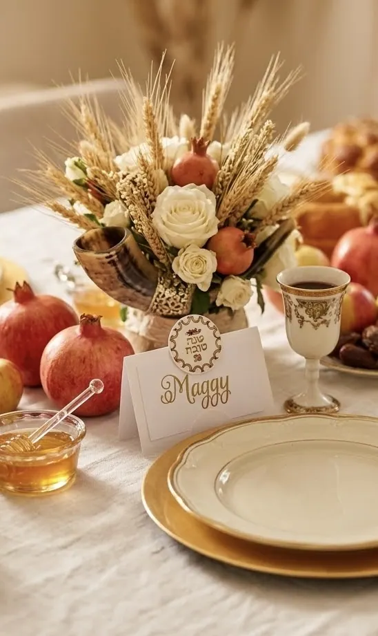 Rosh Hashanah place card